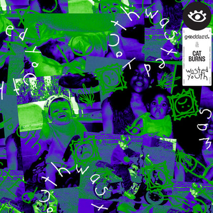 Wasted Youth album by goddard. - Drum and Bass Cover Art