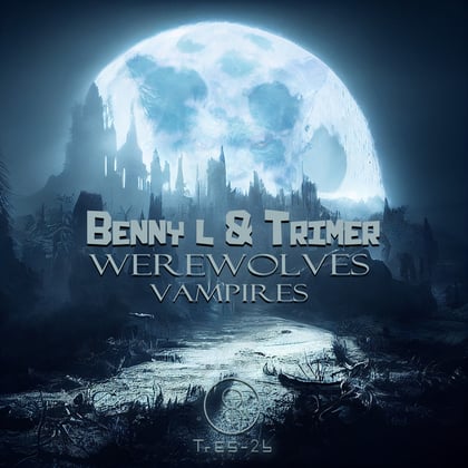 Werewolves / Vampires album by Benny L - Drum and Bass Cover Art