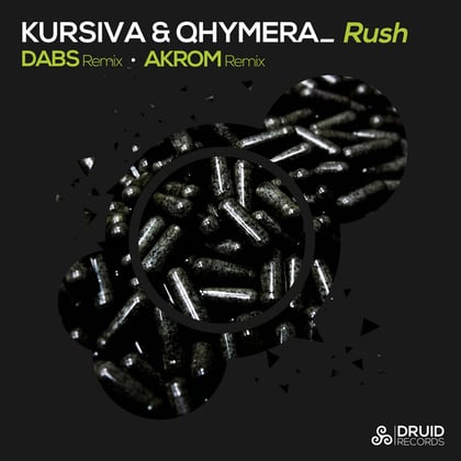 Rush album by Kursiva - Drum and Bass Cover Art