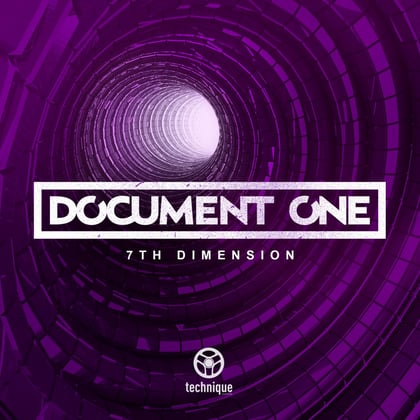 7th Dimension album by Document One - Drum and Bass Cover Art