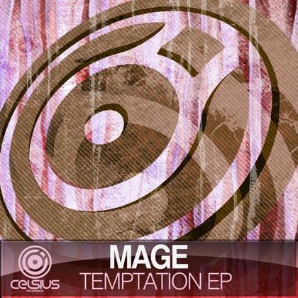 Temptation EP album by Mage - Drum and Bass Cover Art