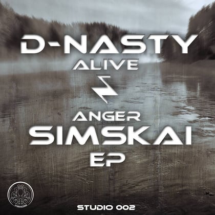 Anger / Alive album by D-Nasty & Simskai - Drum and Bass Cover Art