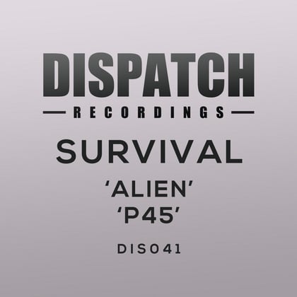 Alien / P45 album by Survival - Drum and Bass Cover Art
