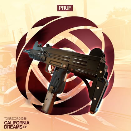 California Dreams album by Pruf - Drum and Bass Cover Art