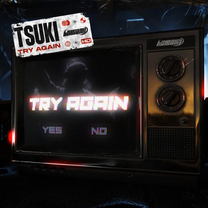 Try Again album by Tsuki - Drum and Bass Cover Art