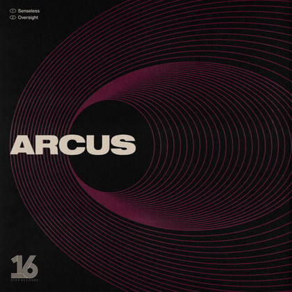 Senseless/ Oversight album by ARCUS - Drum and Bass Cover Art