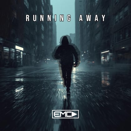 Running Away album by EMCD - Drum and Bass Cover Art