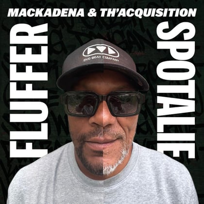 Fluffer / Spotalie album by Mackadena - Drum and Bass Cover Art