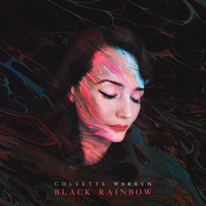 Black Rainbow album by Collette Warren - Drum and Bass Cover Art