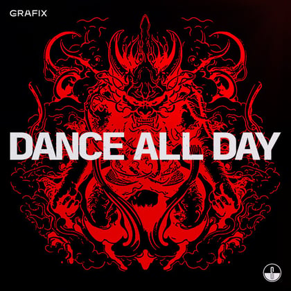 Dance All Day album by Grafix - Drum and Bass Cover Art