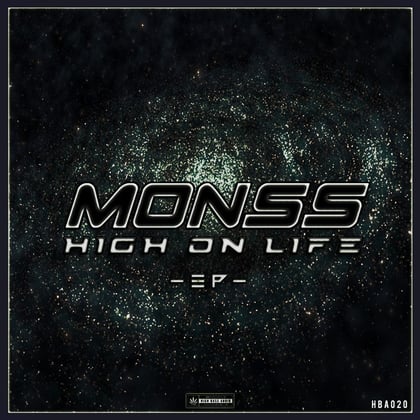 High On Life / Too Much album by MONSS - Drum and Bass Cover Art