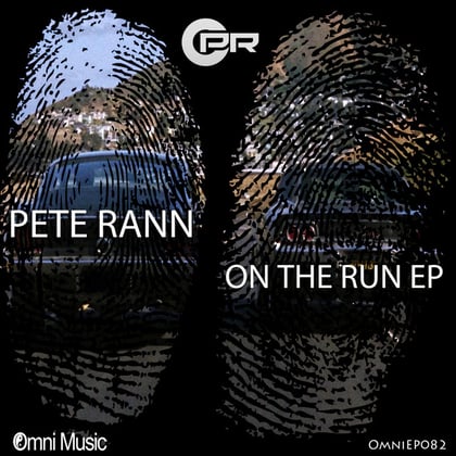 On The Run EP album by Pete Rann - Drum and Bass Cover Art
