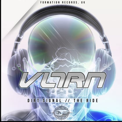 Dirt Signal / The Ride album by VLTRN - Drum and Bass Cover Art