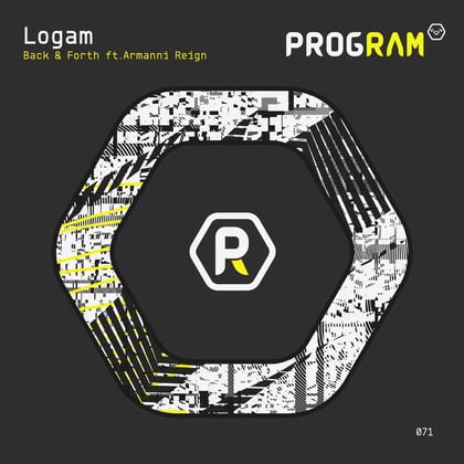Back & Forth (feat. Armanni Reign) album by Logam - Drum and Bass Cover Art