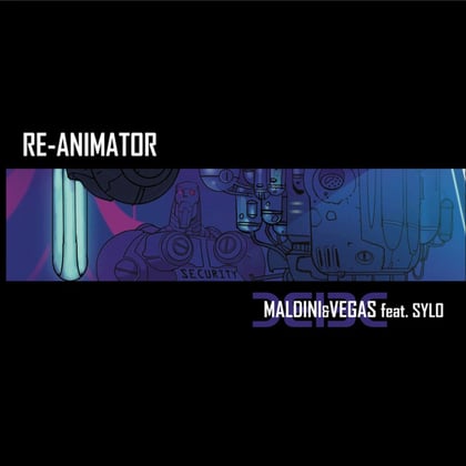 Re-animator / Eyes of Truth album by Maldini - Drum and Bass Cover Art