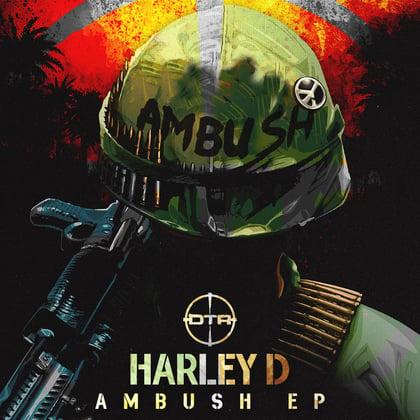 Ambush EP album by Harley D - Drum and Bass Cover Art