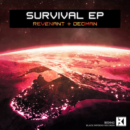 Survival EP album by Dedman - Drum and Bass Cover Art