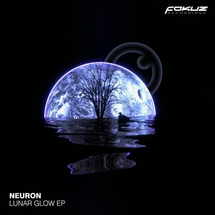 Lunar Glow EP album by Neuron - Drum and Bass Cover Art