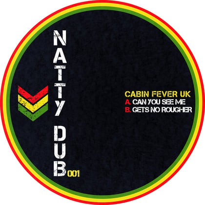 Can You See Me / Gets No Rougher album by Cabin Fever Uk - Drum and Bass Cover Art