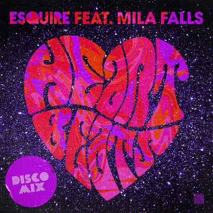 Heartbeats (Disco Mixes) album by Skepsis, eSQUIRE & Mila Falls - Drum and Bass Cover Art