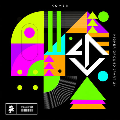 Higher Ground (Part 2) album by Koven - Drum and Bass Cover Art