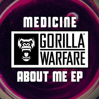 About Me EP album by Medicine - Drum and Bass Cover Art