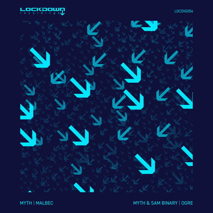 Malbec album by Myth - Drum and Bass Cover Art