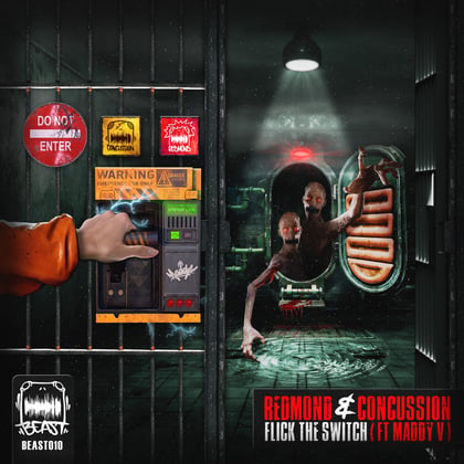 Flick The Switch album by Concussion - Drum and Bass Cover Art