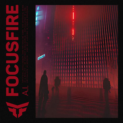 A.I. album by Focusfire - Drum and Bass Cover Art