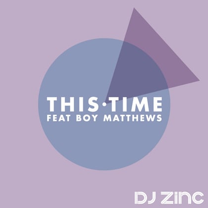 This Time album by DJ Zinc - Drum and Bass Cover Art