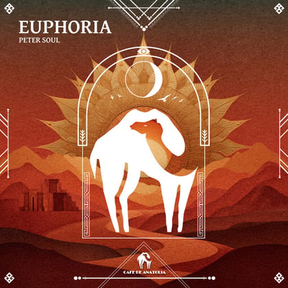 Euphoria album by Tengu, Peter Soul & Cafe De Anatolia - Drum and Bass Cover Art