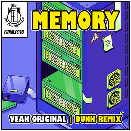 Memory album by Salaryman, Dunk & Veak - Drum and Bass Cover Art