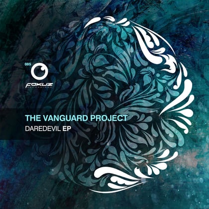 Daredevil EP album by The Vanguard Project - Drum and Bass Cover Art
