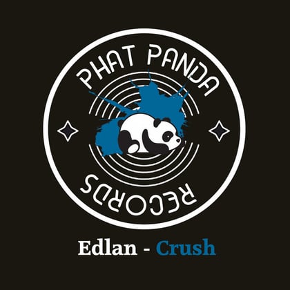 Crush album by Edlan - Drum and Bass Cover Art