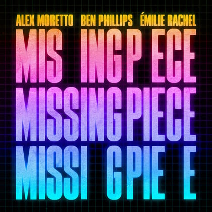 Missing Piece album by Captain Bass, Alex Moretto, Ben Phillips & Émilie Rachel - Drum and Bass Cover Art