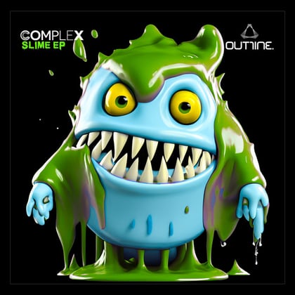 Slime Ep album by Complex - Drum and Bass Cover Art
