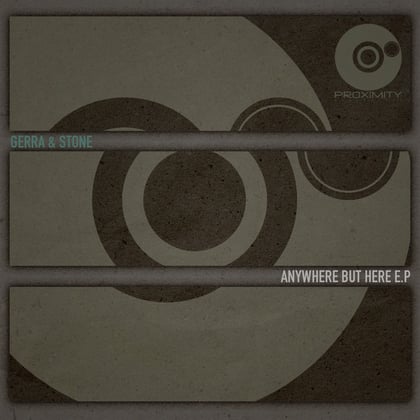 Anywhere But Here EP album by Gerra & Stone - Drum and Bass Cover Art