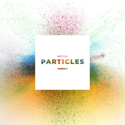 Particles album by Mefjus - Drum and Bass Cover Art