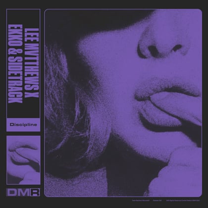 Discipline album by Lee Mvtthews & Ekko & Sidetrack - Drum and Bass Cover Art
