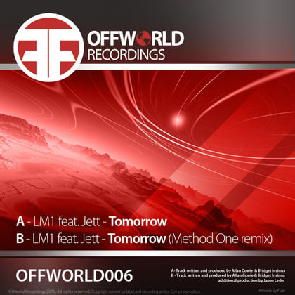Tommorow album by LM1 - Drum and Bass Cover Art