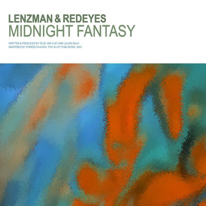 Midnight Fantasy album by Lenzman & Redeyes - Drum and Bass Cover Art