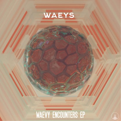 Waevy Encounters EP album by Voltage & Waeys - Drum and Bass Cover Art