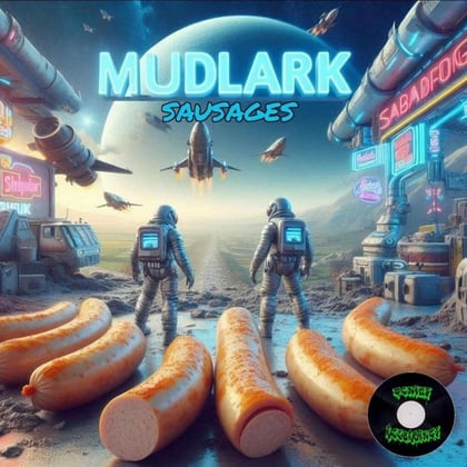 SAUSAGES EP album by Mudlark - Drum and Bass Cover Art