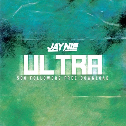 ULTRA album by Jaynie - Drum and Bass Cover Art