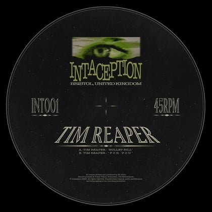 INT001 album by Fracture & Tim Reaper - Drum and Bass Cover Art