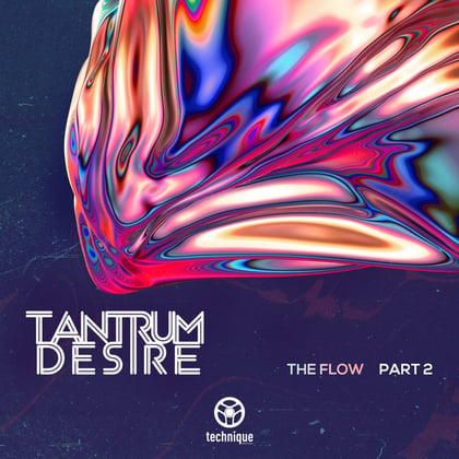 The Flow EP, Pt. 2 album by Tantrum Desire - Drum and Bass Cover Art