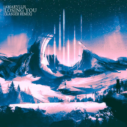 Losing You (Kasger Remix) album by Amaryllis - Drum and Bass Cover Art