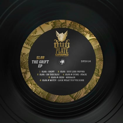 The Grift EP album by Sl8r - Drum and Bass Cover Art