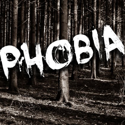Phobia album by Dirtyphonics & More Plastic - Drum and Bass Cover Art