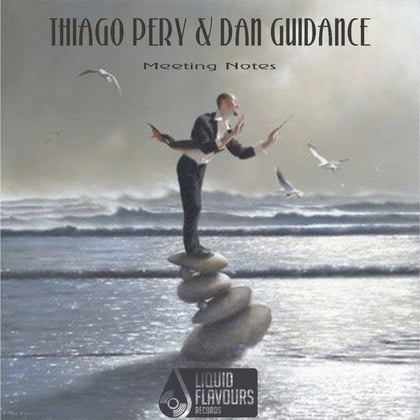 Meeting Notes album by Thiago Pery & Dan Guidance - Drum and Bass Cover Art